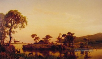 Albert Bierstadt Werke - Gosnold bei Cuttyhunk Albert Bierstadt
